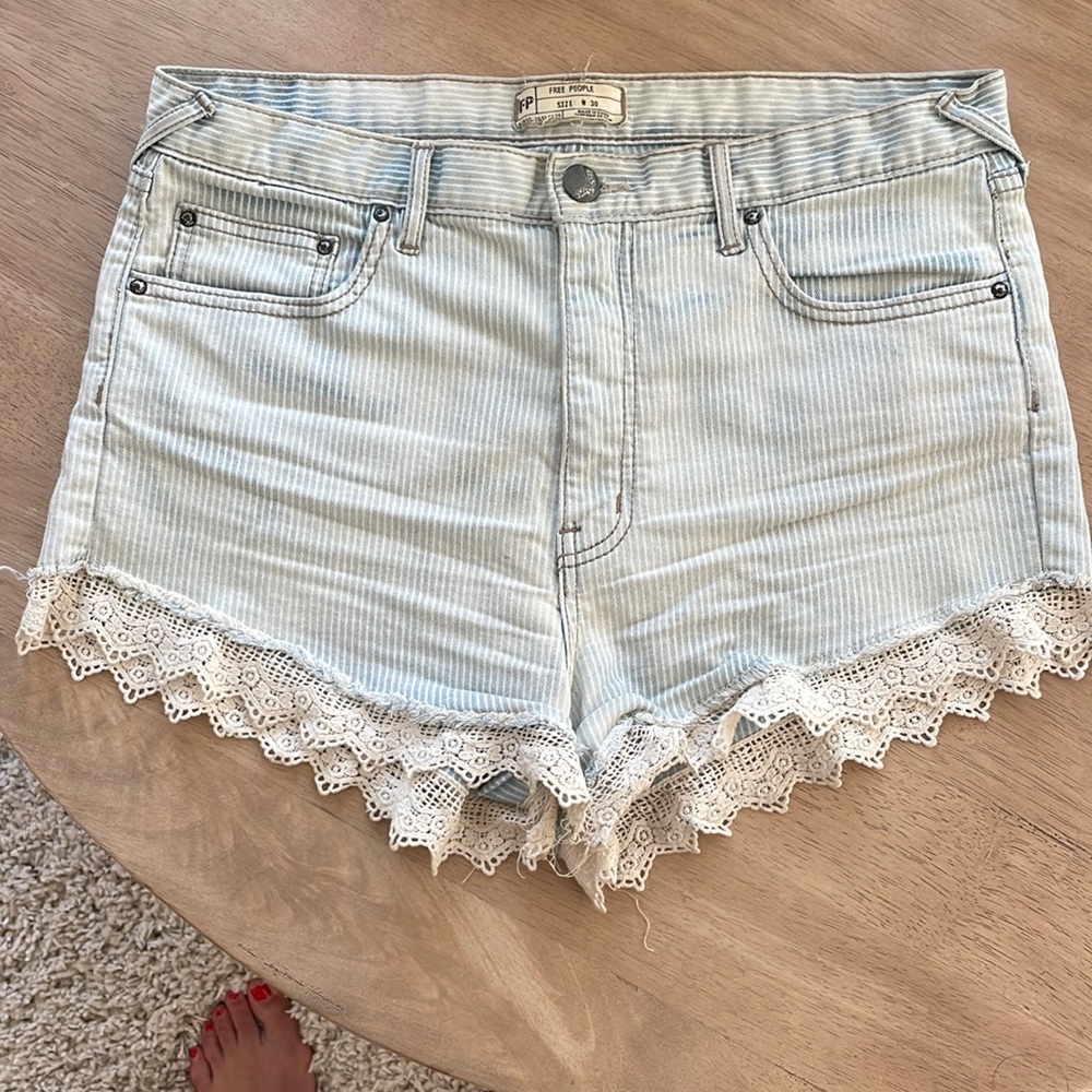 Free People High Waisted Shorts